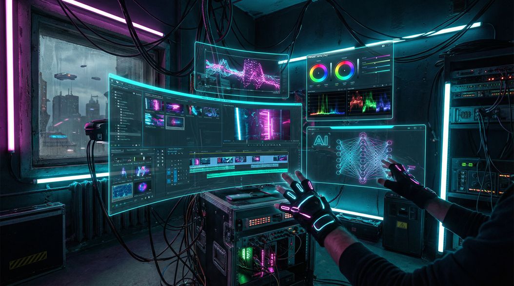 媚黑 AI视频剪辑工具演示