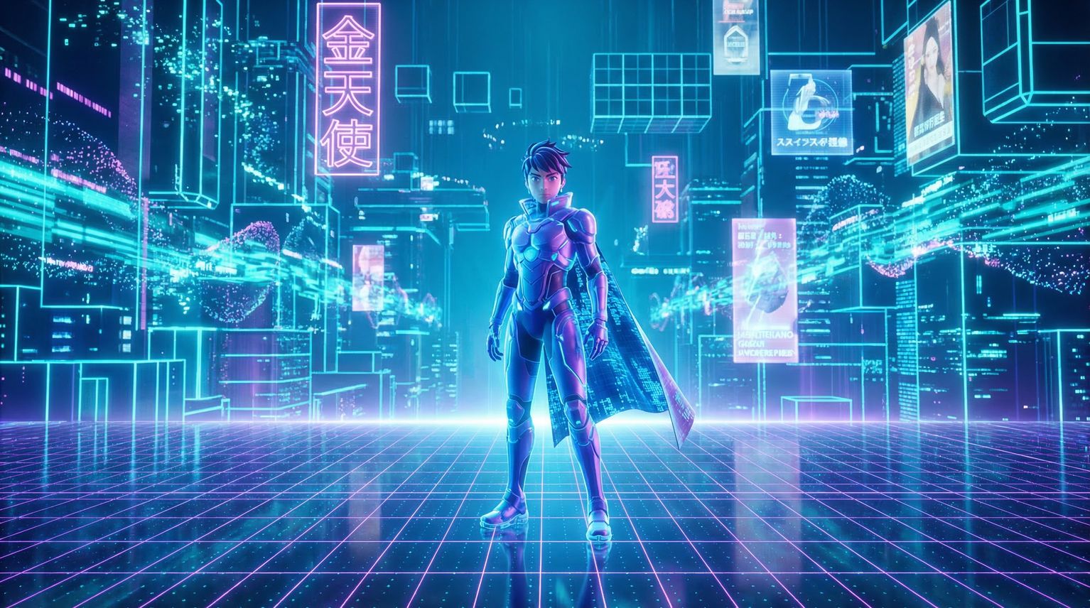 媚黑 3D动漫角色制作视频